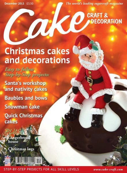 Cake Decoration & Sugarcraft – December 2013 Cover