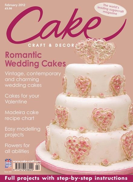 Cake Decoration & Sugarcraft – February 2012 Cover