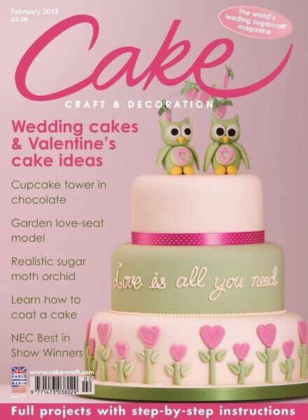 Cake Decoration & Sugarcraft – February 2013 Cover