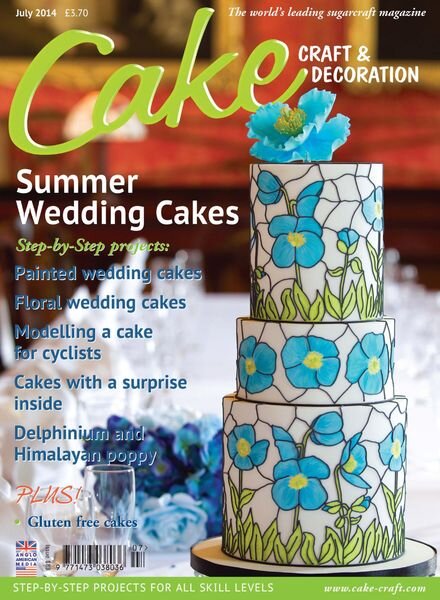 Cake Decoration & Sugarcraft – July 2014 Cover