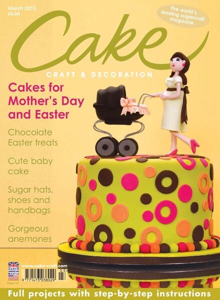 Cake Decoration & Sugarcraft – March 2013 Cover