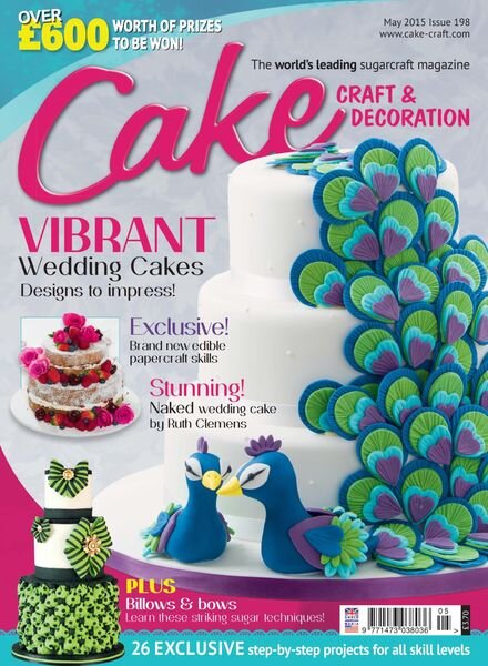 Cake Decoration & Sugarcraft – May 2015 Cover
