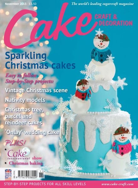 Cake Decoration & Sugarcraft – November 2013 Cover
