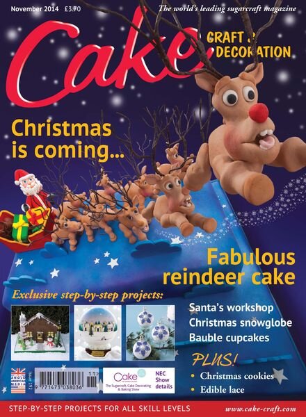 Cake Decoration & Sugarcraft – November 2014 Cover