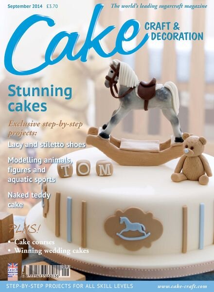 Cake Decoration & Sugarcraft – September 2014 Cover