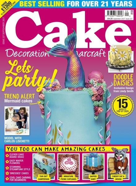 Cake Decoration & Sugarcraft – September 2017 Cover