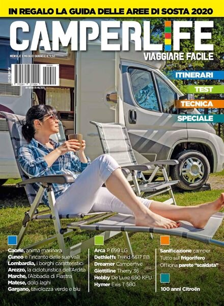 Camper Life – Maggio-Giugno 2020 Cover