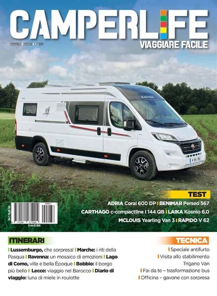 Camper Life – Marzo 2020 Cover