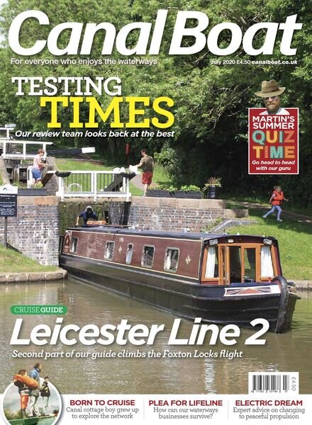 Canal Boat – July 2020 Cover