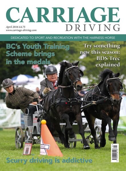 Carriage Driving – April 2016 Cover