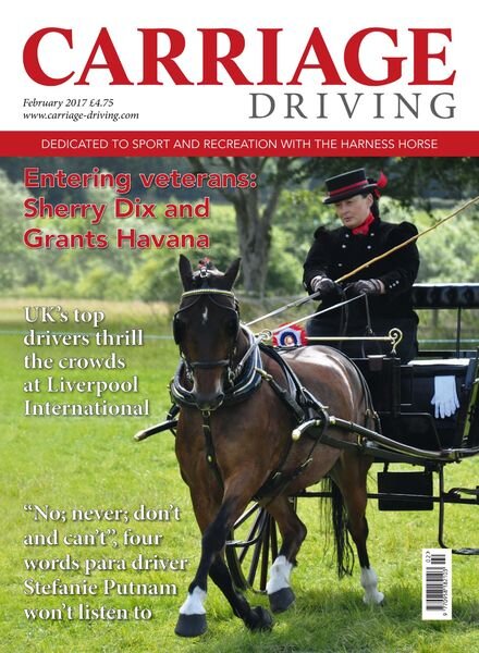 Carriage Driving – February 2017 Cover