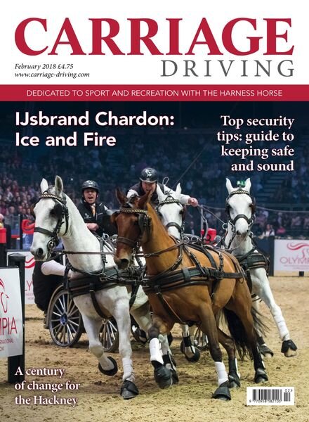 Carriage Driving – February 2018 Cover