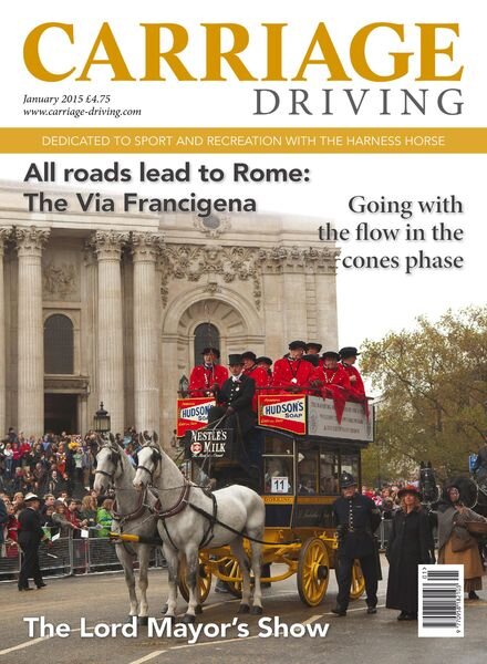 Carriage Driving – January 2015 Cover