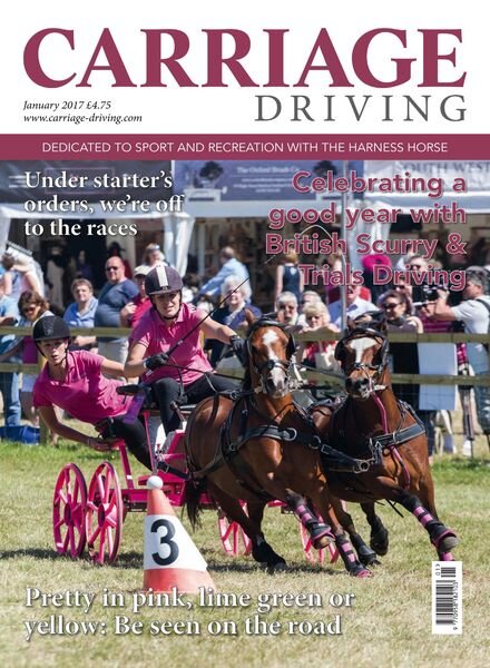Carriage Driving – January 2017 Cover