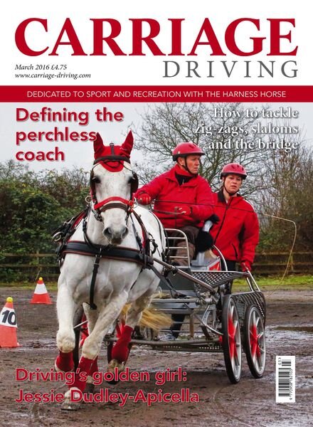 Carriage Driving – March 2016 Cover