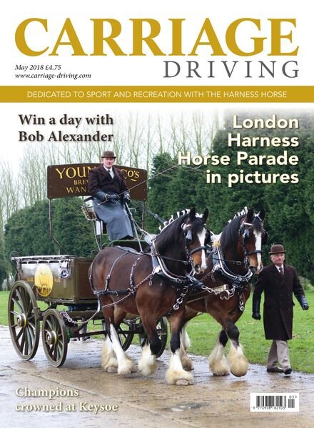 Carriage Driving – May 2018 Cover