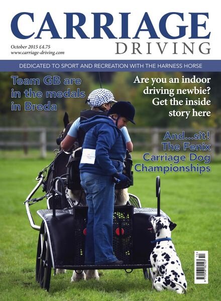 Carriage Driving – October 2015 Cover