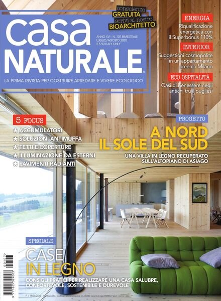 Casa Naturale – luglio 2020 Cover