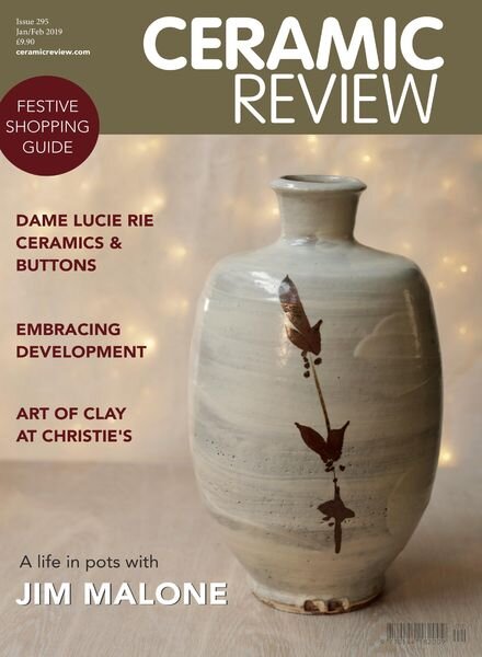 Ceramic Review – January- February 2019 Cover