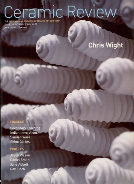 Ceramic Review – July-August 2006 Cover