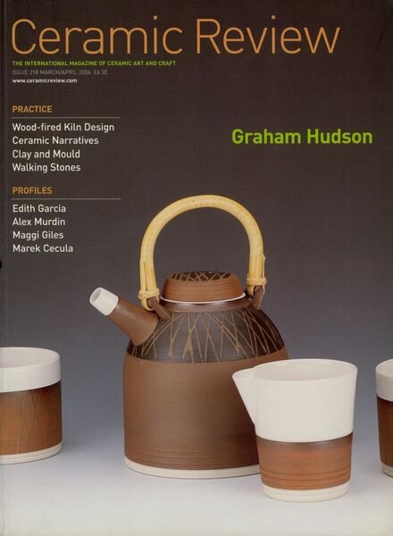 Ceramic Review – March- April 2006 Cover