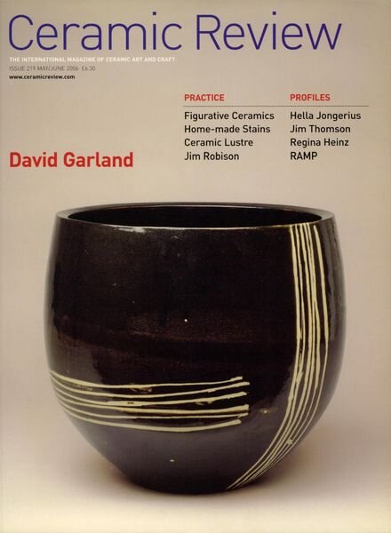 Ceramic Review – May-June 2006 Cover