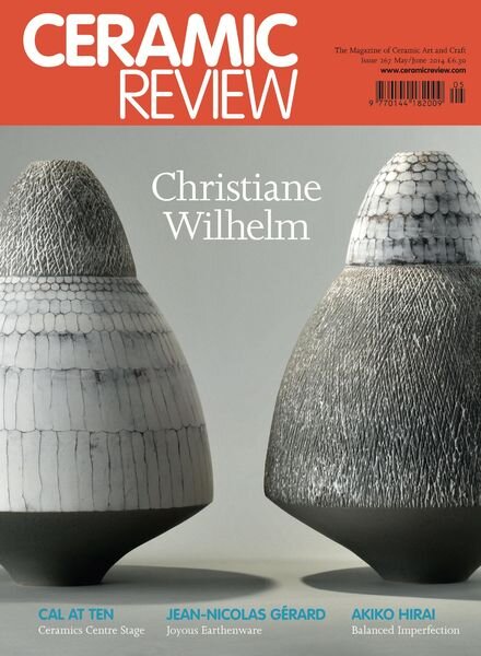 Ceramic Review – May- June 2014 Cover