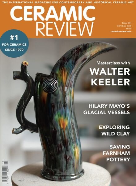 Ceramic Review – November- December 2018 Cover
