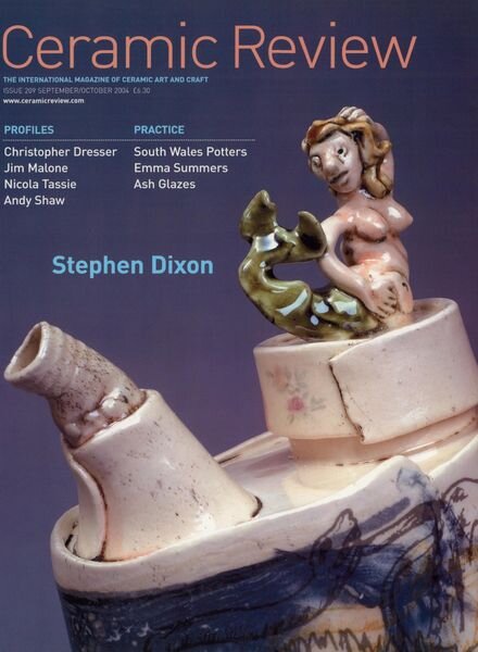 Ceramic Review – September-October 2004 Cover
