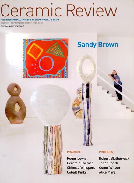 Ceramic Review – September- October 2006 Cover