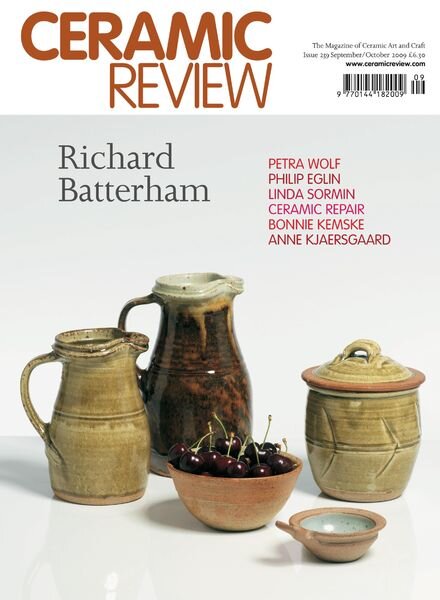 Ceramic Review – September- October 2009 Cover