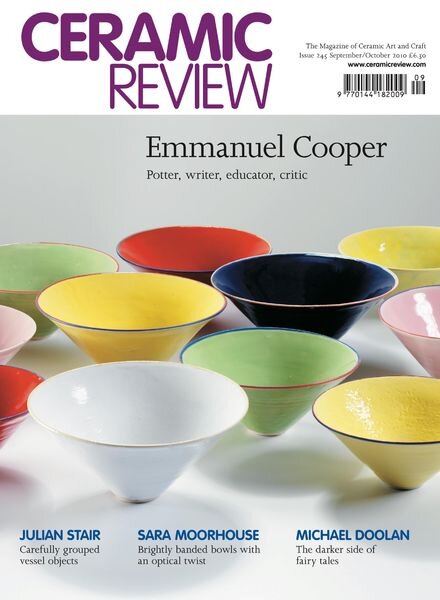 Ceramic Review – September- October 2010 Cover
