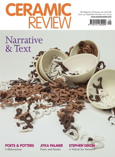 Ceramic Review – September – October 2012 Cover