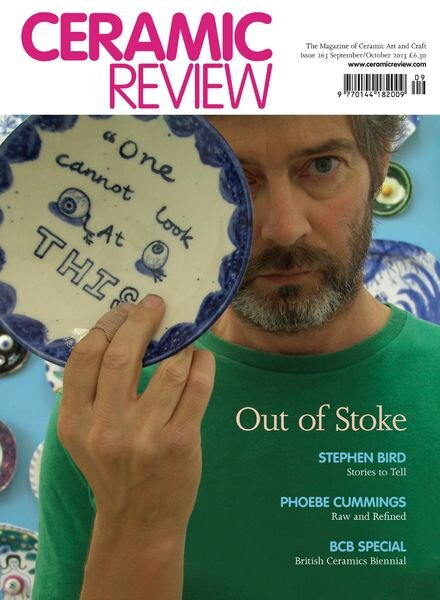 Ceramic Review – September- October 2013 Cover