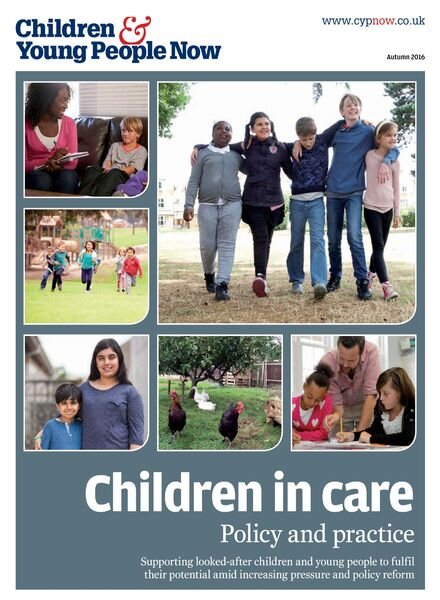 Children & Young People Now – Children in Care 2016 Cover