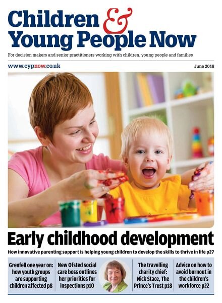 Children & Young People Now – June 2018 Cover