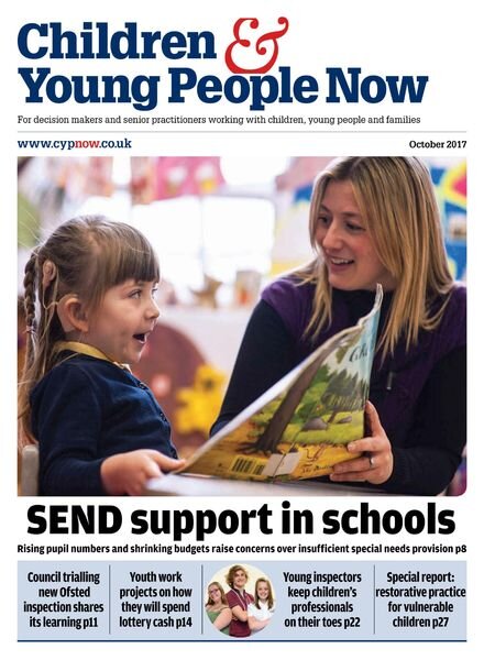 Children & Young People Now – October 2017 Cover