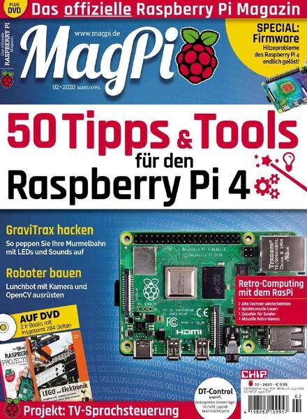 Chip MagPi – Marz-April 2020 Cover