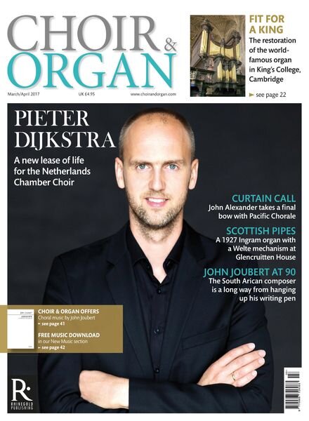 Choir & Organ – March-April 2017 Cover