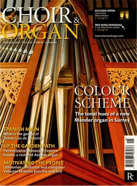 Choir & Organ – May-June 2011 Cover