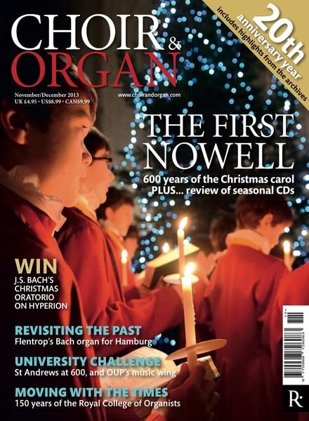 Choir & Organ – November-December 2013 Cover