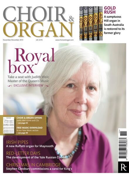Choir & Organ – November-December 2014 Cover