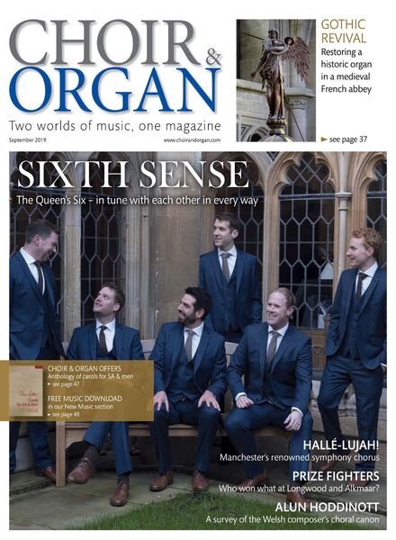 Choir & Organ – September 2019 Cover