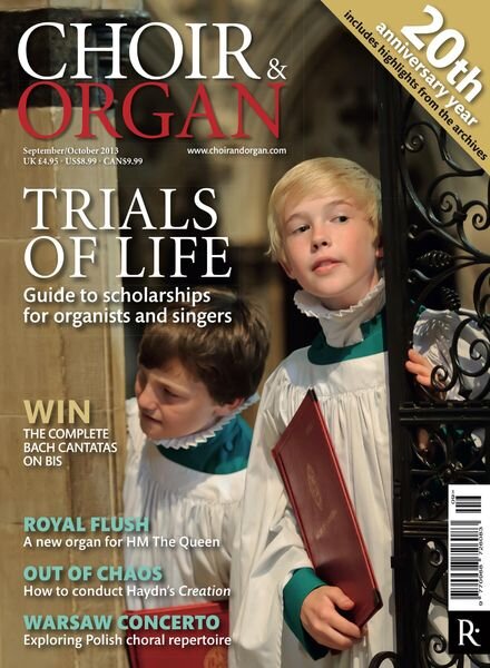 Choir & Organ – September-October 2013 Cover