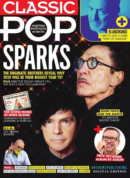 Classic Pop – July-August 2020 Cover