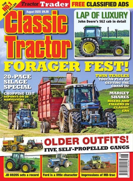 Classic Tractor – August 2020 Cover