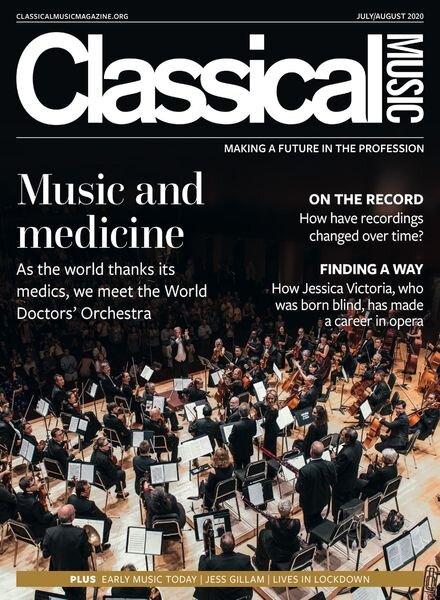 Classical Music – July-August 2020 Cover