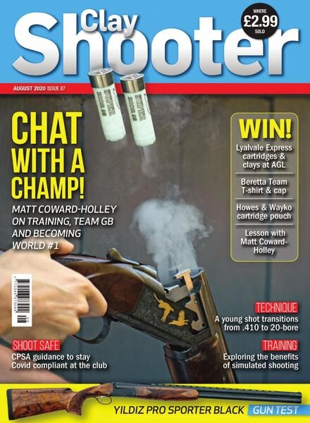 Clay Shooter – August 2020 Cover