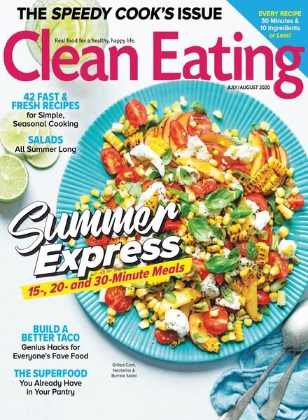Clean Eating – July 2020 Cover