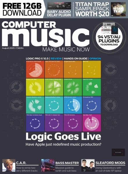 Computer Music – August 2020 Cover